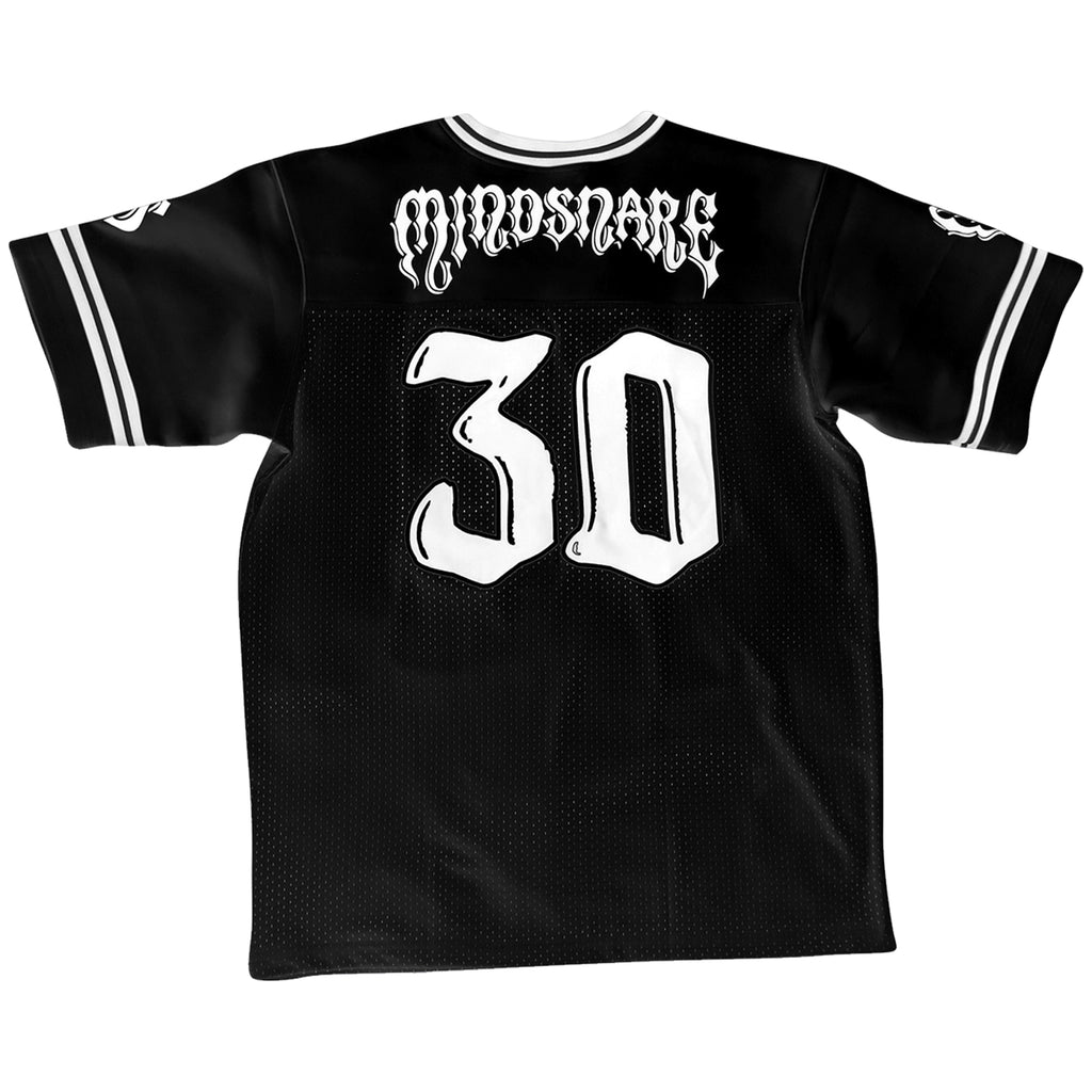Mindsnare - Brutality Jersey (Black/White) - Limited Edition