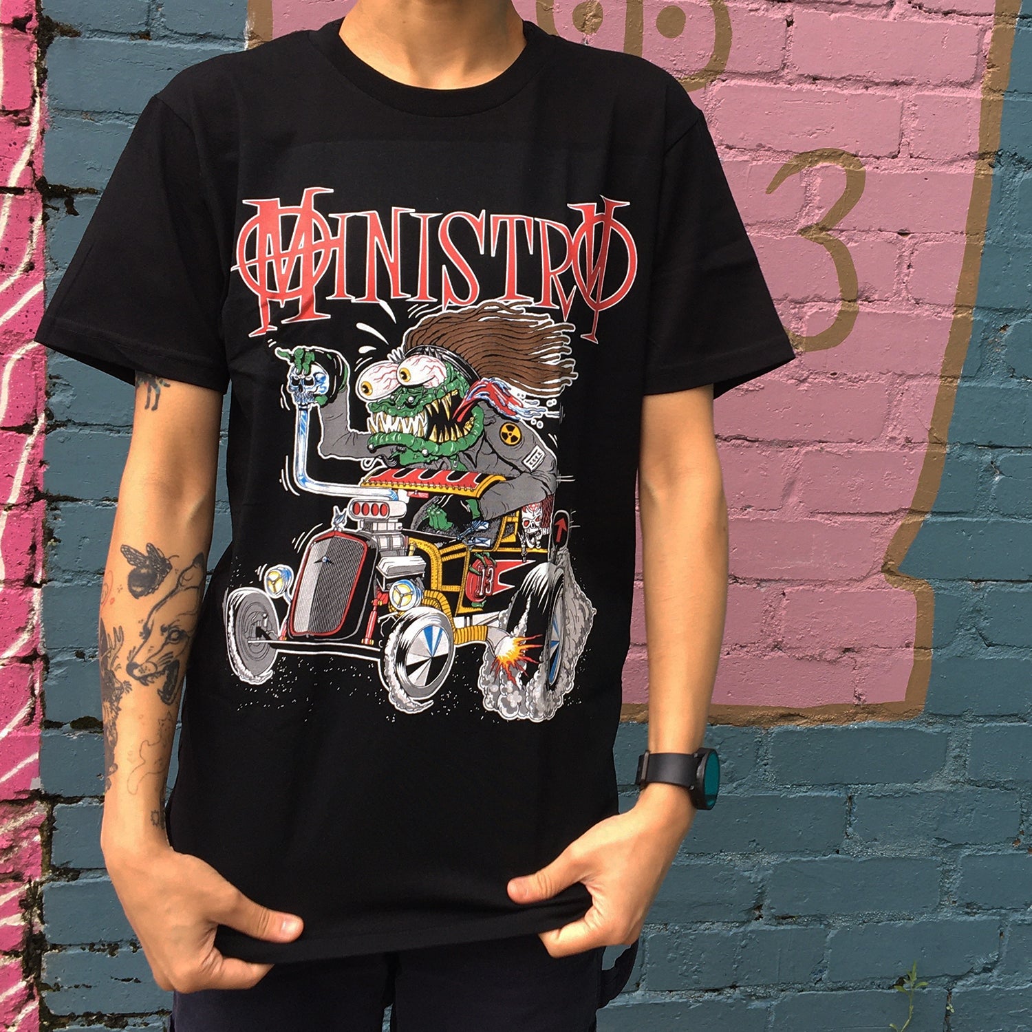 Ministry - Hot Rod T-Shirt (Black)