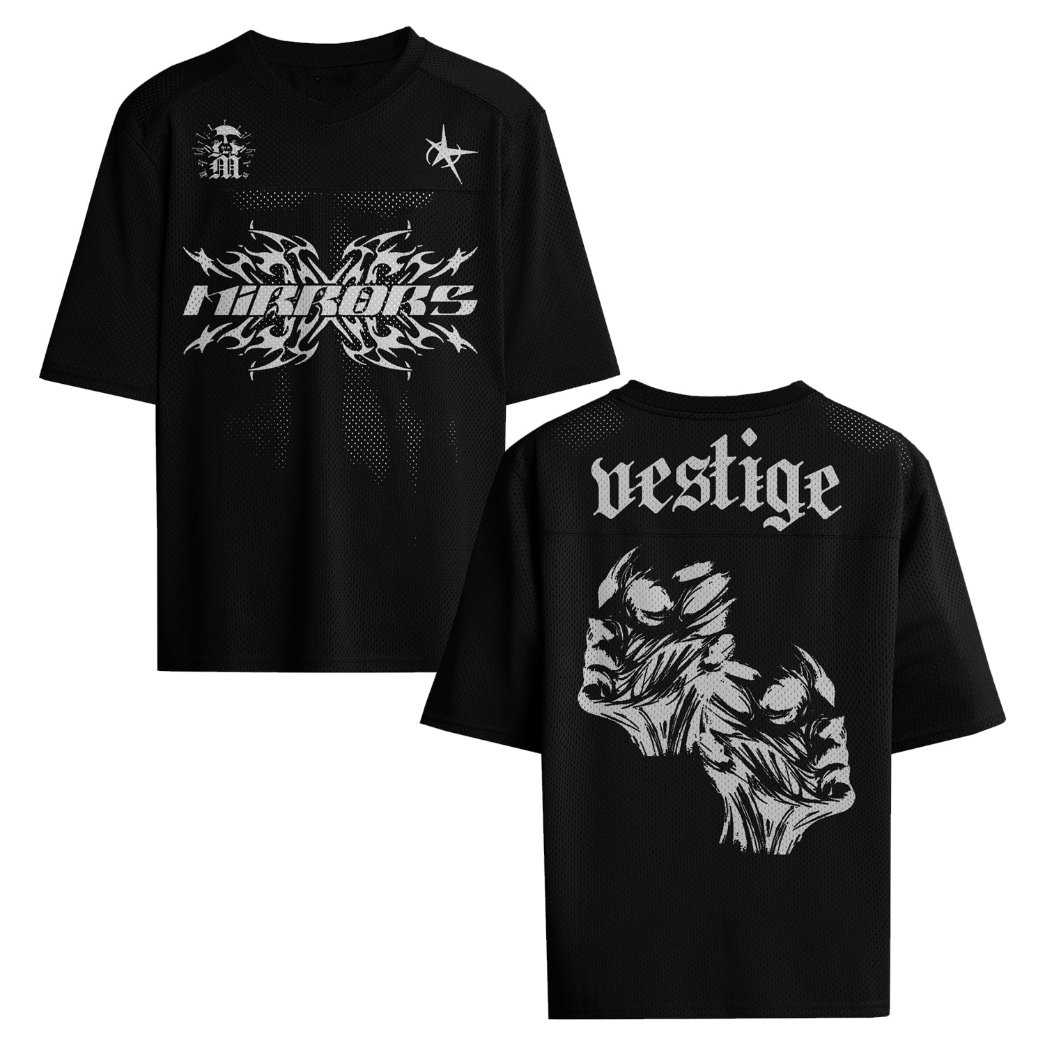 Mirrors - Vestige Jersey (Black)