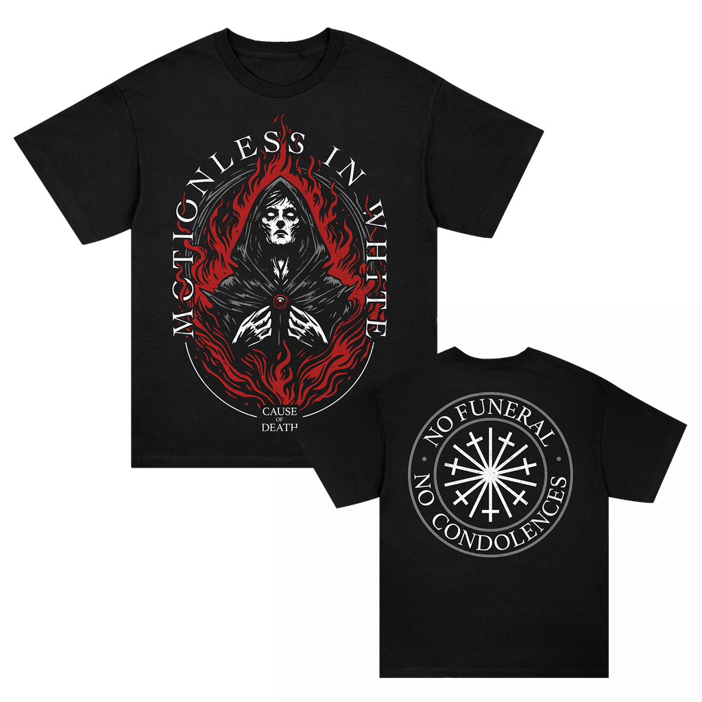 Motionless In White - Cause Of Death Tee (Black)