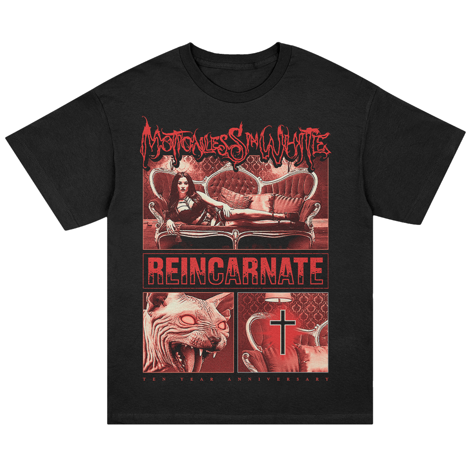 Motionless In White - Evil Eyes Tee (Black)