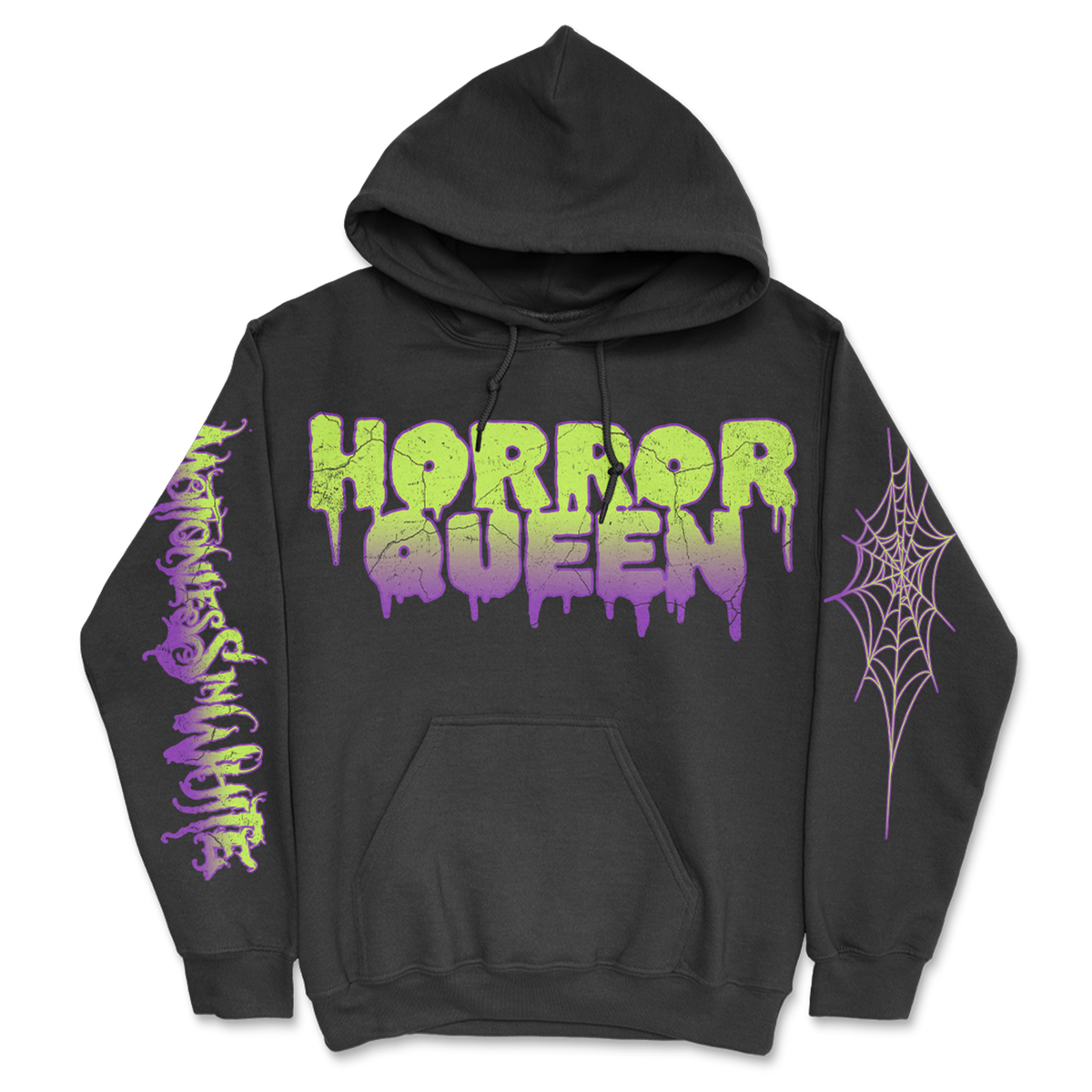 Horror Queen Pullover Hoodie Black Artist First