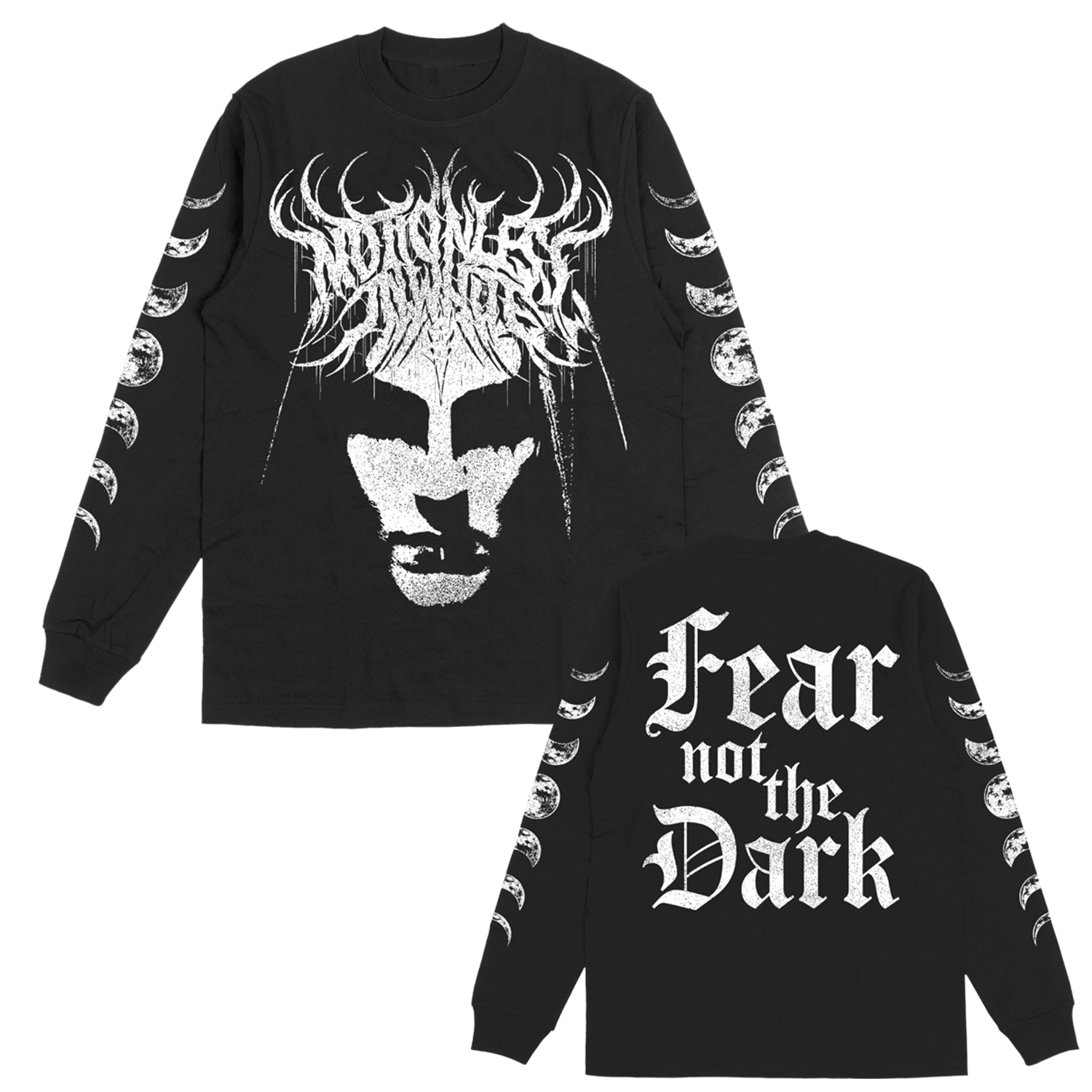 Motionless In White - Fear Not The Dark(side) Longsleeve (Black)
