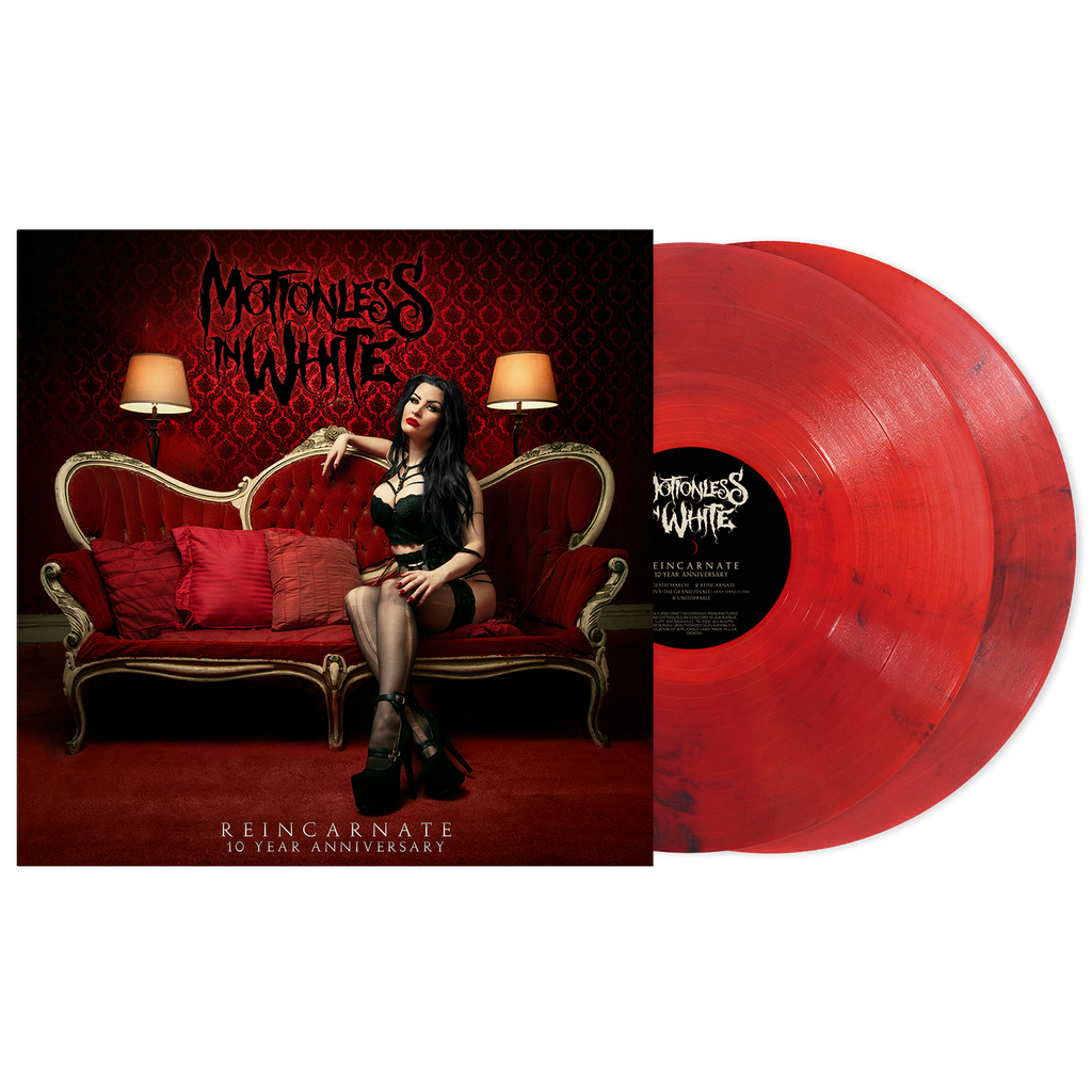 Motionless In White - Reincarnate: 10 Year Anniversary 2xLP (Red Smoke)