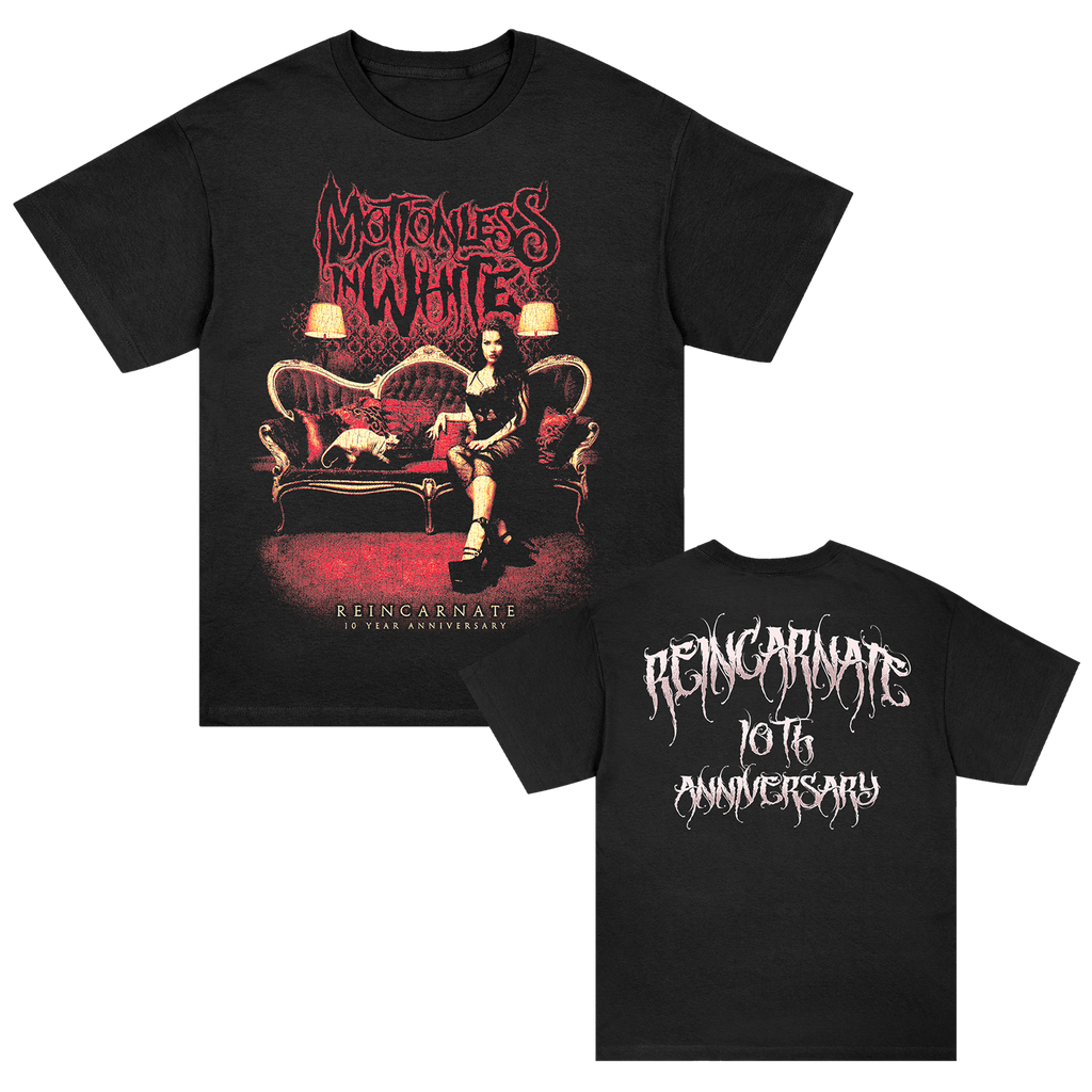 Motionless In White - Reincarnate 10 Year Tee (Black)