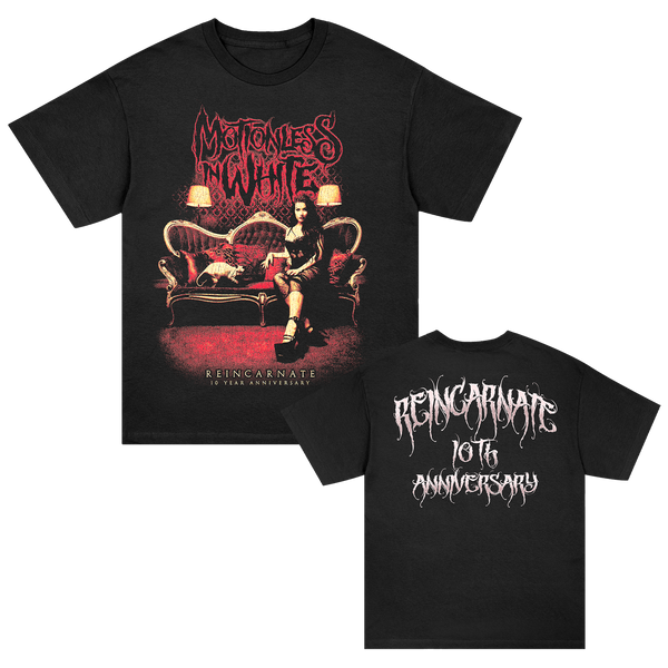 Motionless In White - Reincarnate 10 Year Tee (Black)