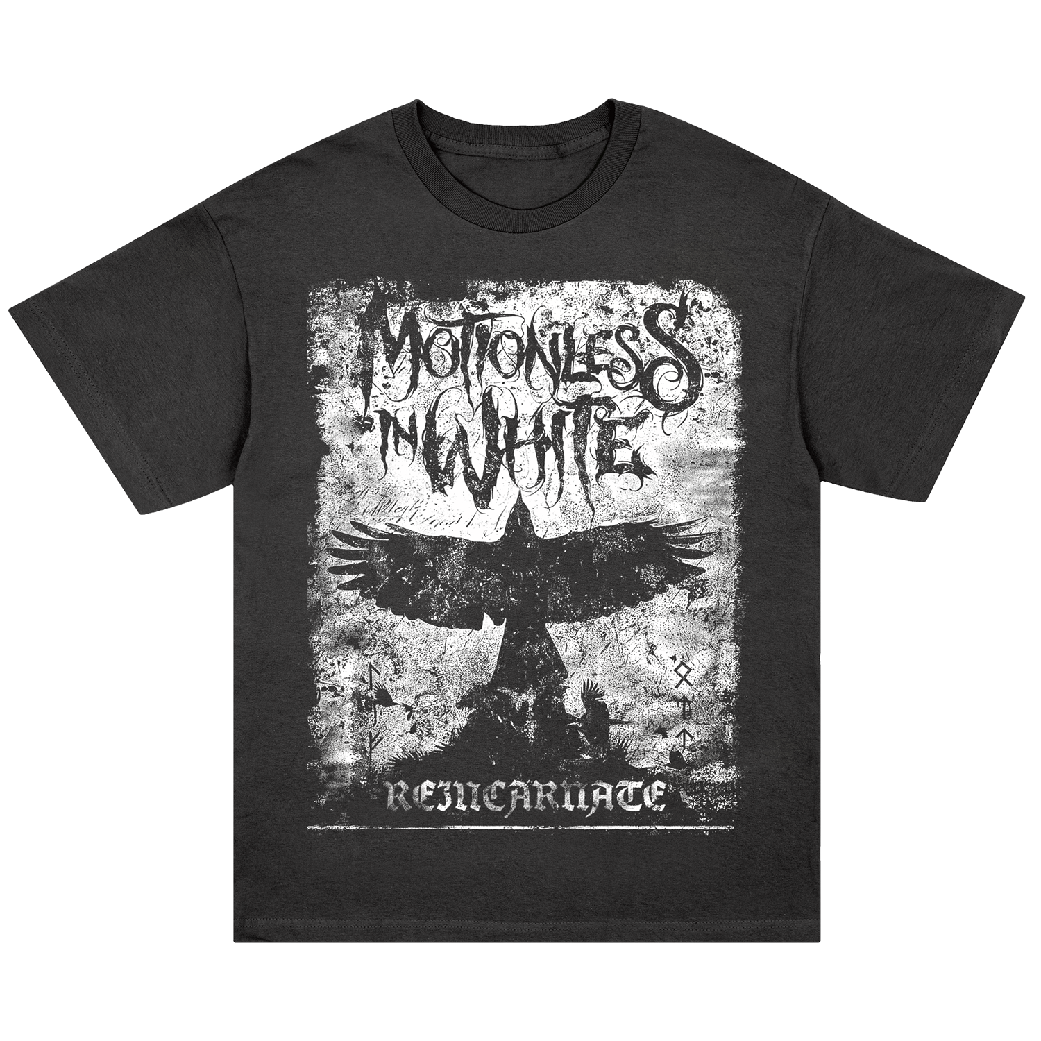 Motionless In White - Reincarnate Crow Tee (Black)
