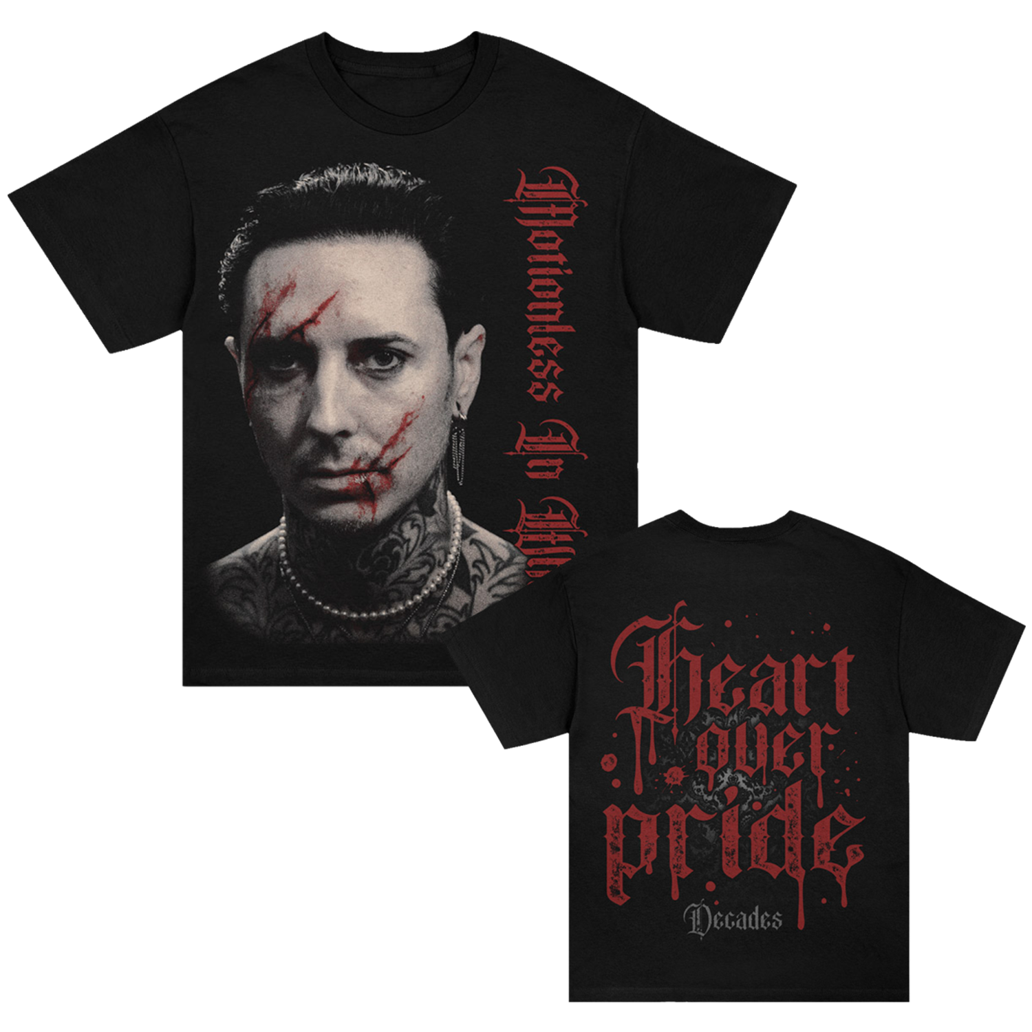 Motionless In White - Ricky Decades T-Shirt (Black)