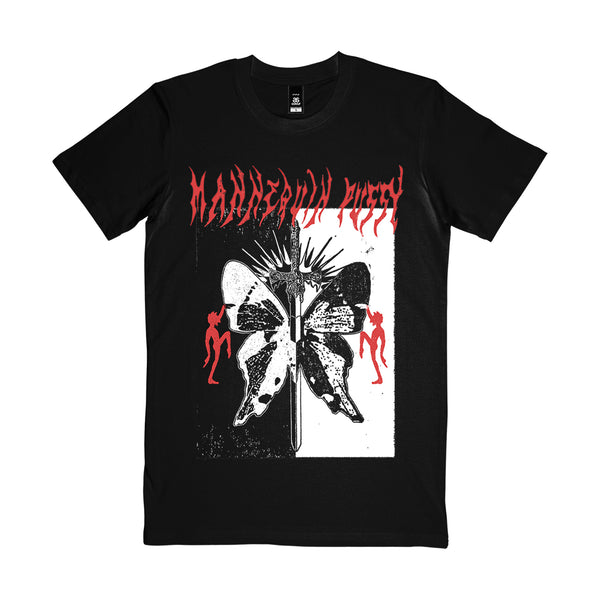 Mannequin Pussy - Butterfly T-Shirt (Black)