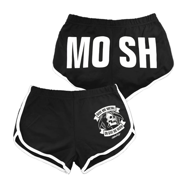 Mosh It Up - Give Me Metal Jogging Shorts (Black)