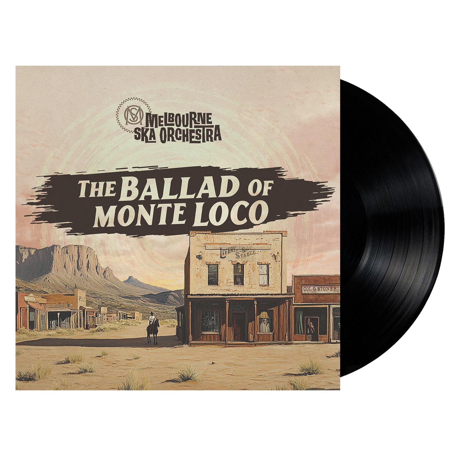 Melbourne Ska Orchestra - The Ballad Of Monte Loco LP (Black Vinyl)
