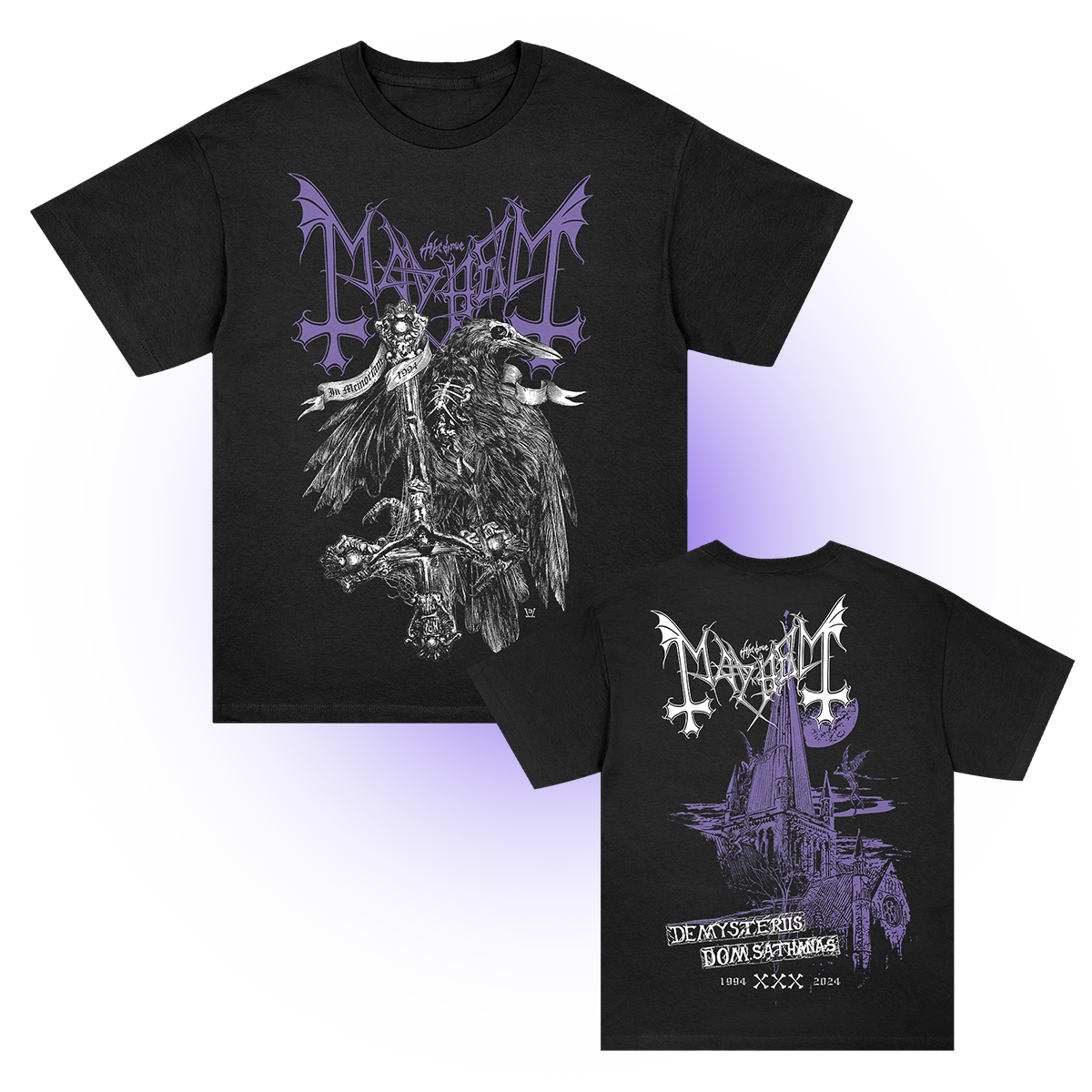 Mayhem - Raven Tee (Black)