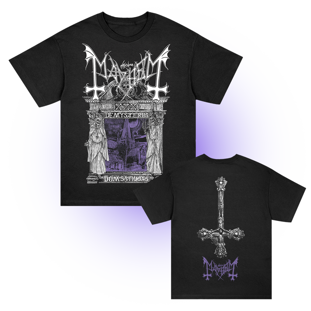 Mayhem - Temple Tee (Black)