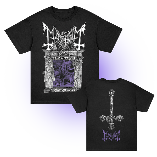 Mayhem - Temple Tee (Black)