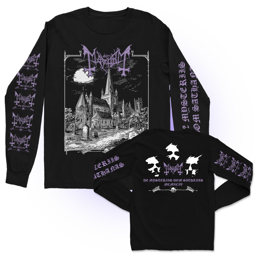 Mayhem - Cathedral Longsleeve (Black)