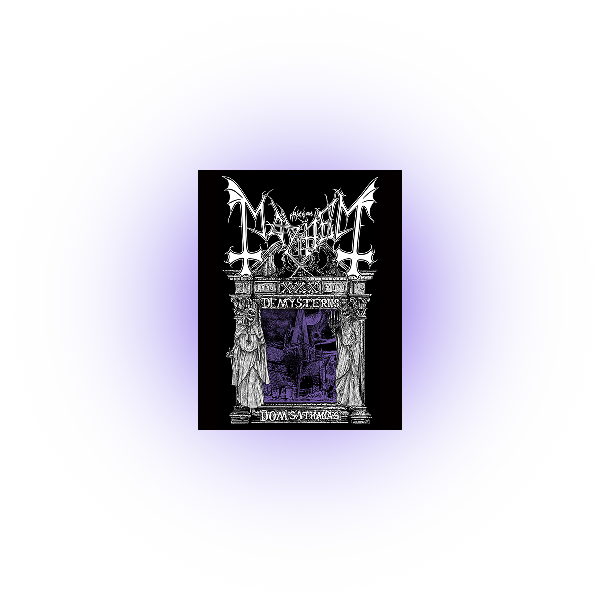 Mayhem - Temple Backpatch