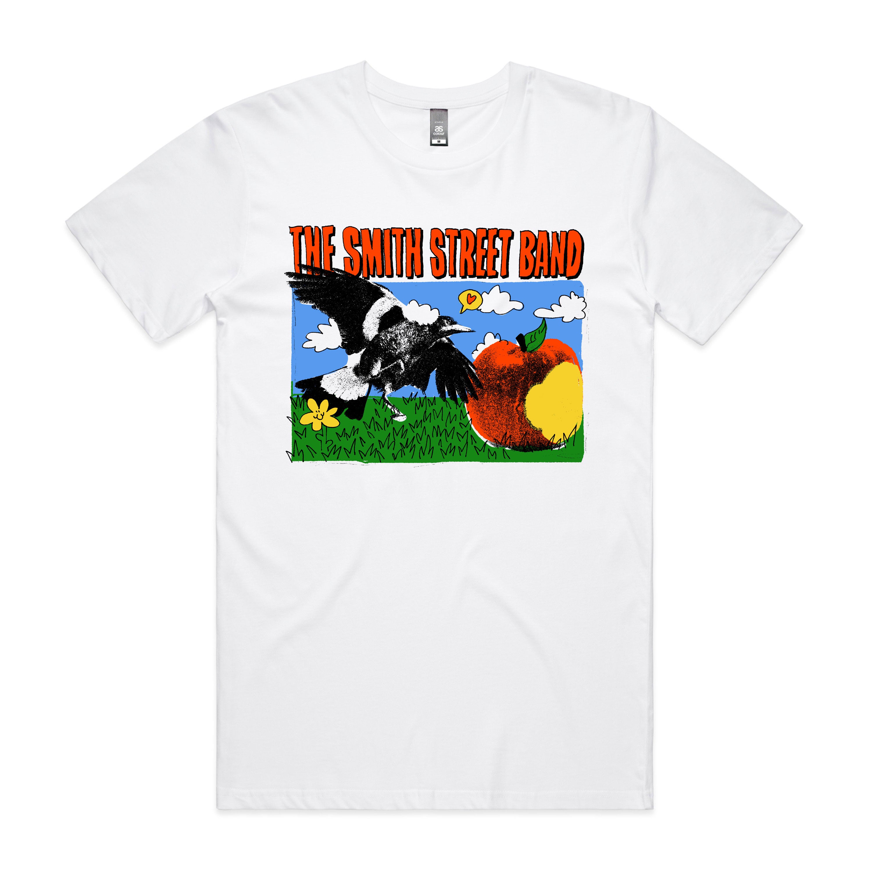 The Smith Street Band - Magpie Tee (White)