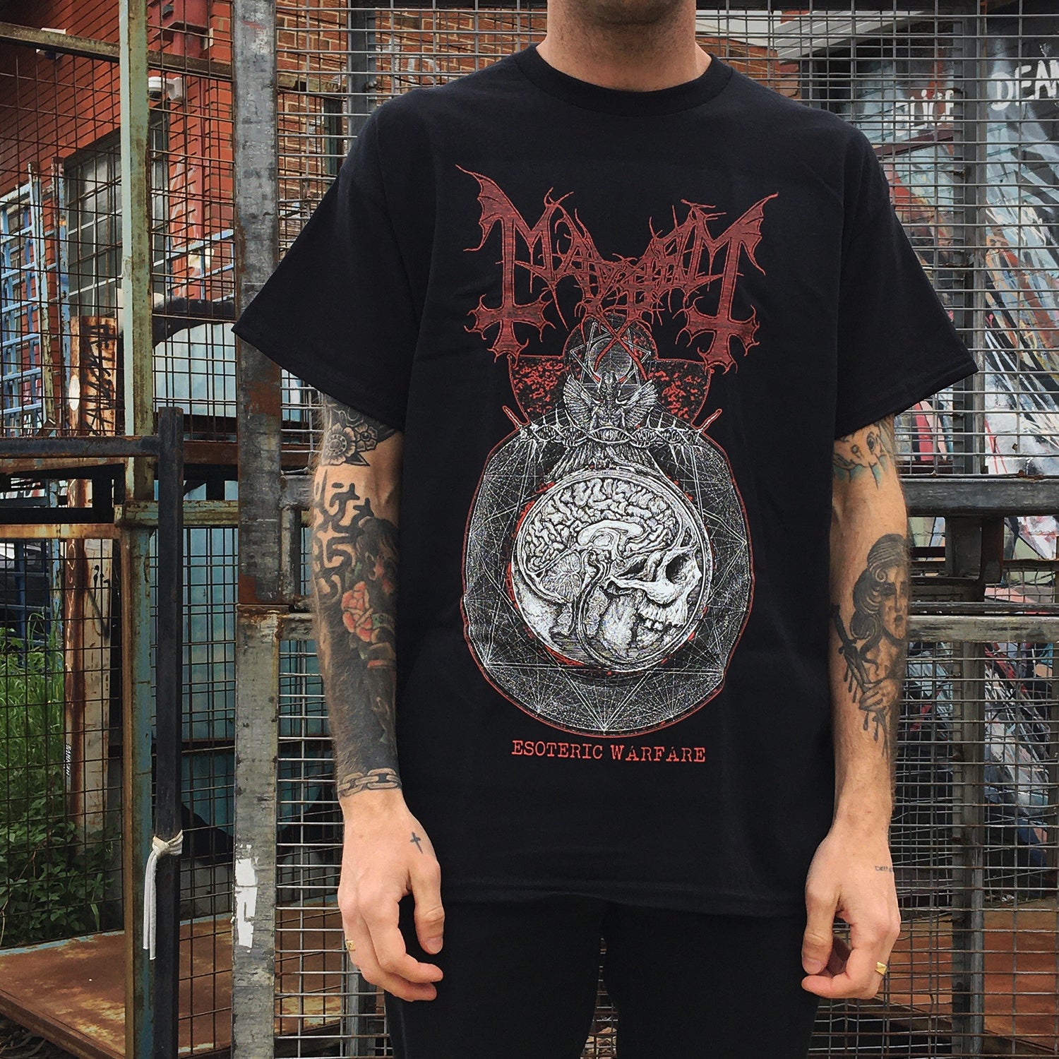 Esoteric Warfare Brain Tee (Black) – Artist First