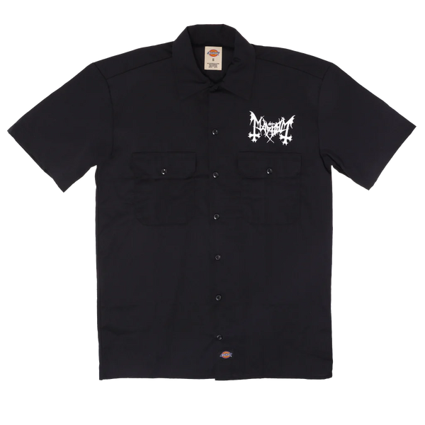 Mayhem - Mayhem Logo Work Shirt (Black)