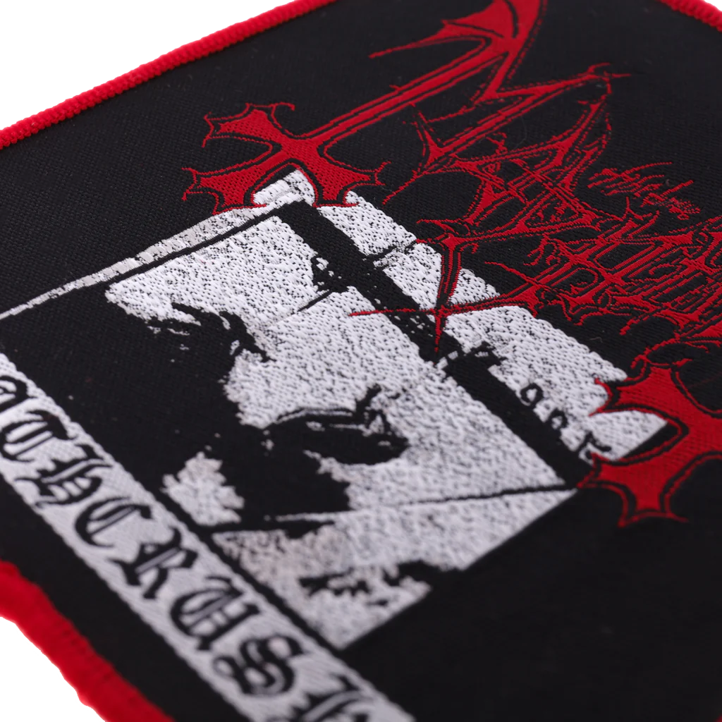 Mayhem - Deathcrush Embroidered Patch (Black)