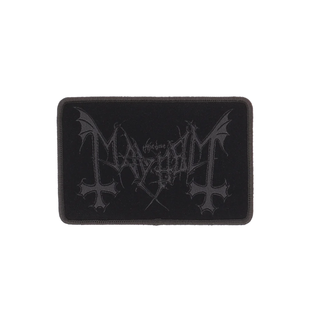 Mayhem Logo Embroidered Patch