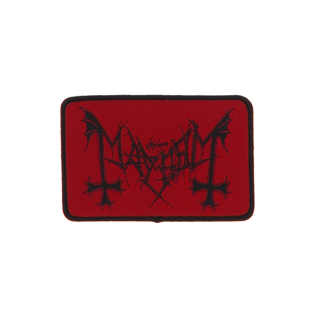 Mayhem Logo Embroidered Patch