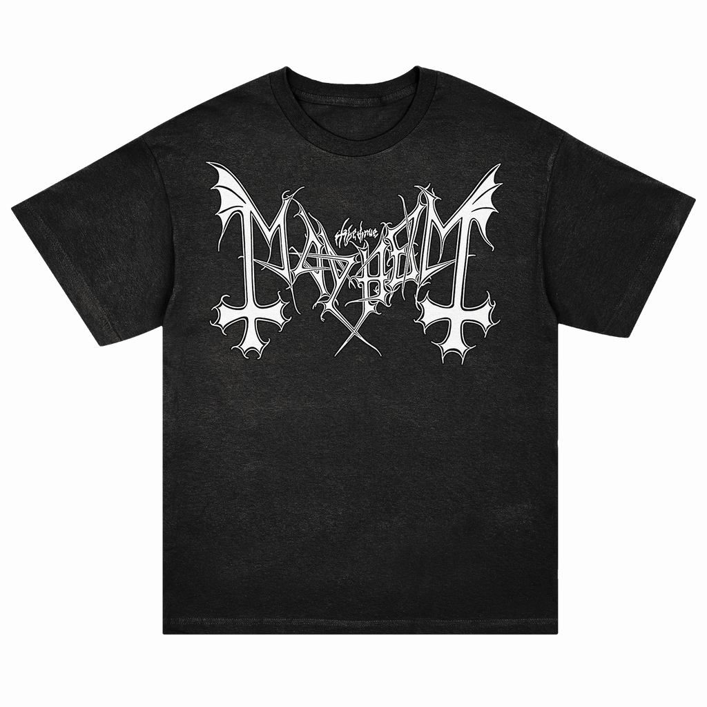 Mayhem - Logo Tee (Vintage Black)