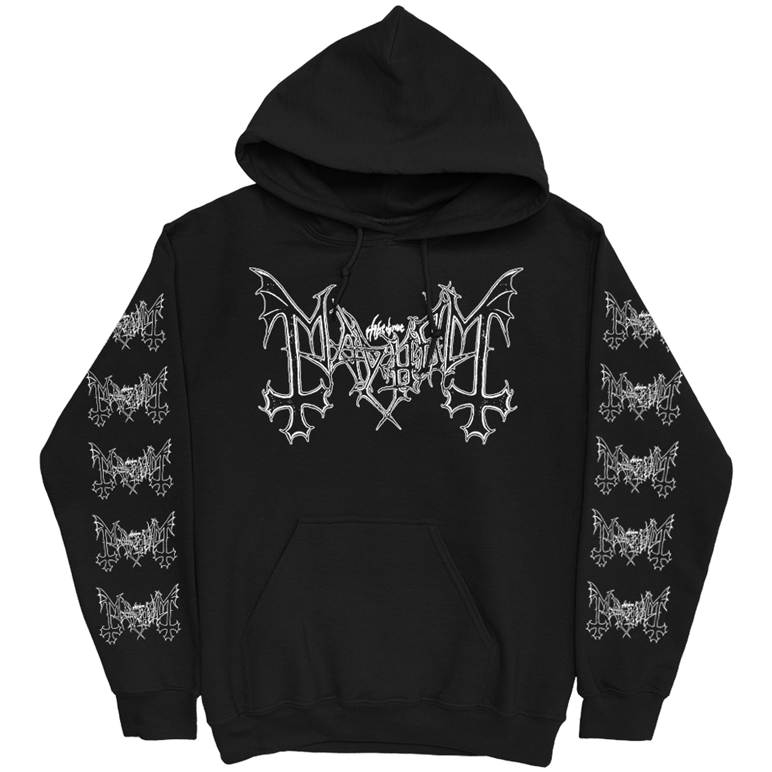 Mayhem - Logo Pullover Hoodie (Black)