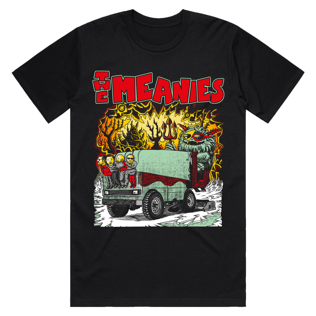 The Meanies - Zamboni T-Shirt (Black)