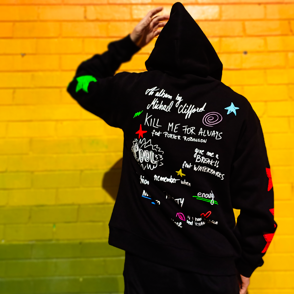 Michael Clifford - SIDEQUEST Hoodie (Black)