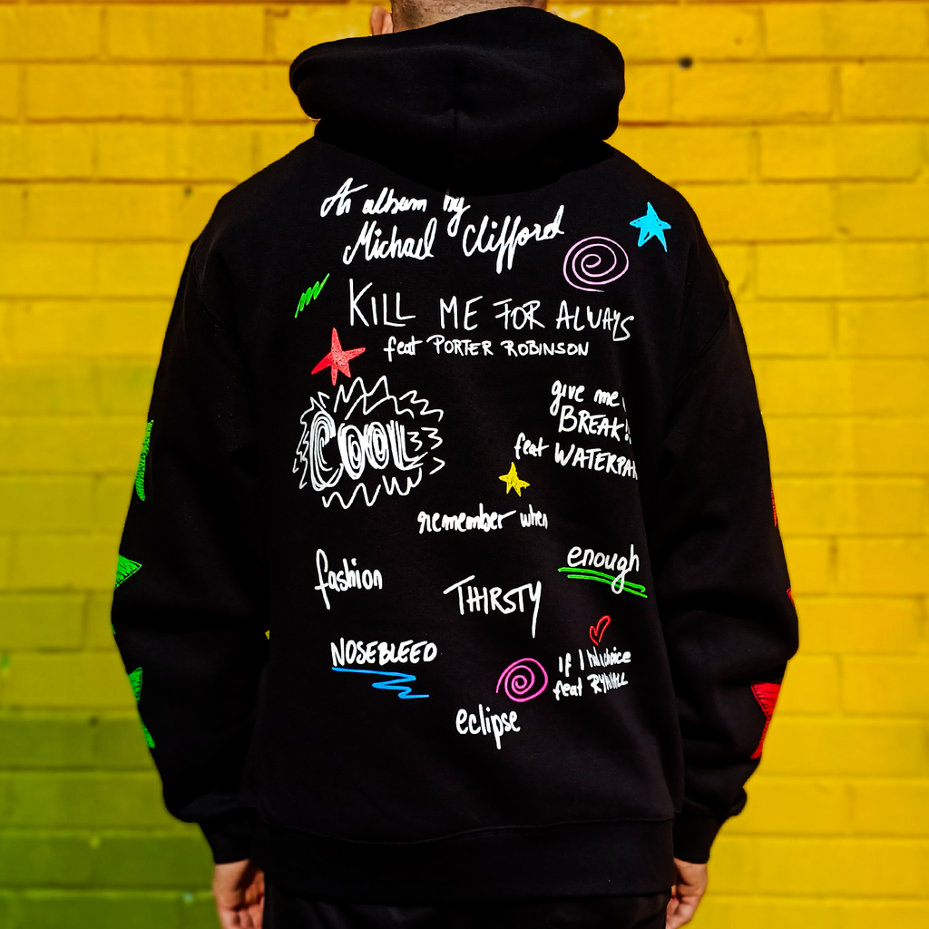 Michael Clifford - SIDEQUEST Hoodie (Black)