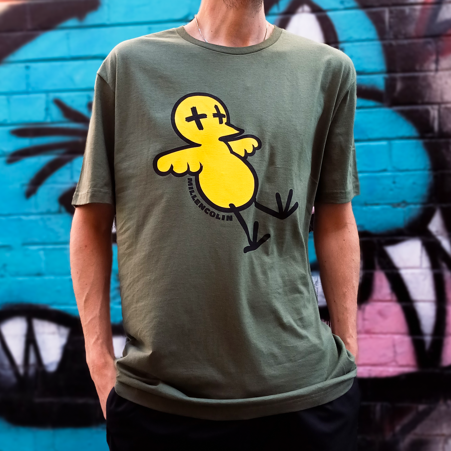 Millencolin – Bird T-Shirt (Military Green)