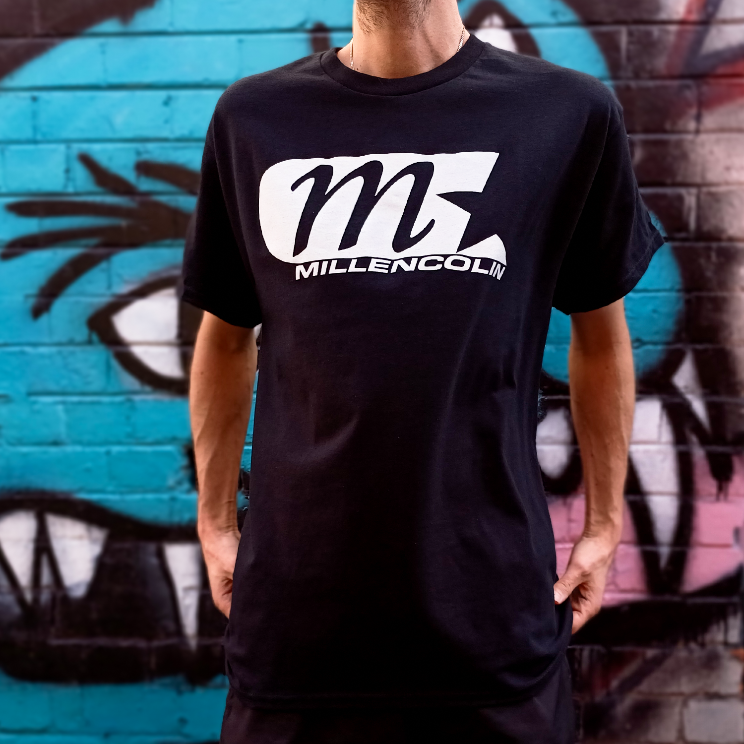 Millencolin – M-star Logo T-Shirt (Black) - Tour Edition