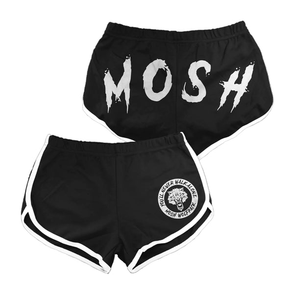 Mosh It Up - Wolf Pack Jogging Shorts (Black)