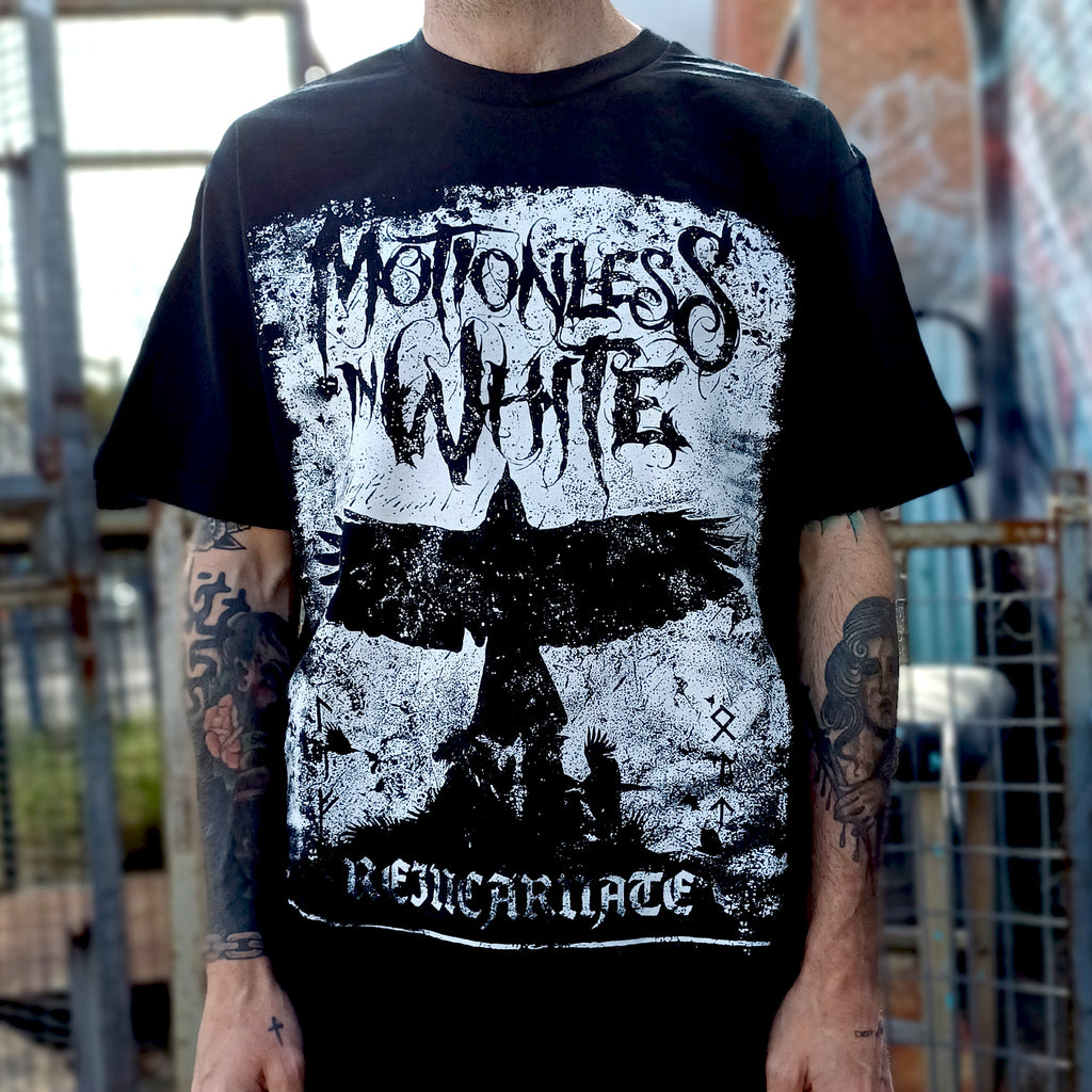 Motionless In White - Reincarnate Crow Tee (Black)