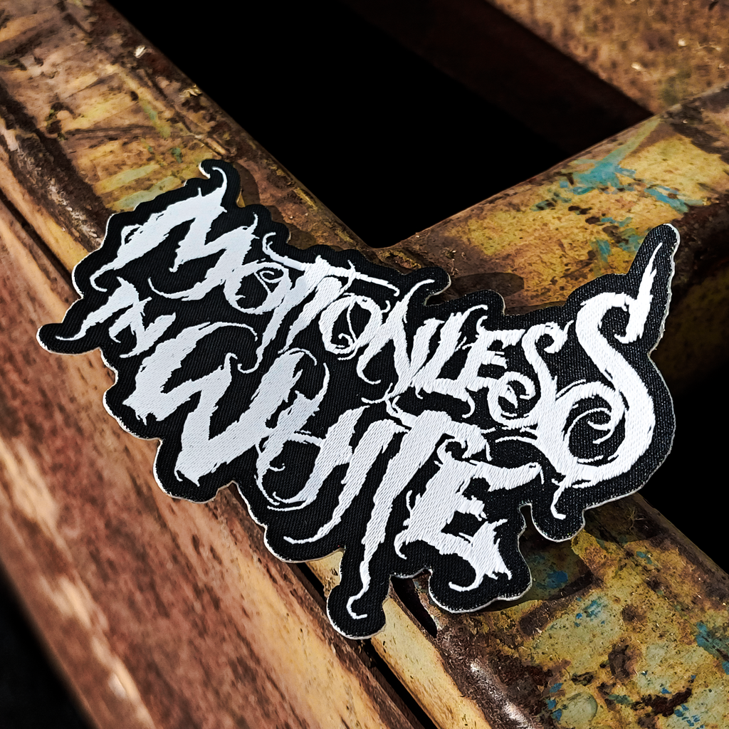 Motionless In White -&nbsp;Motionless Logo Die Cut Woven Patch