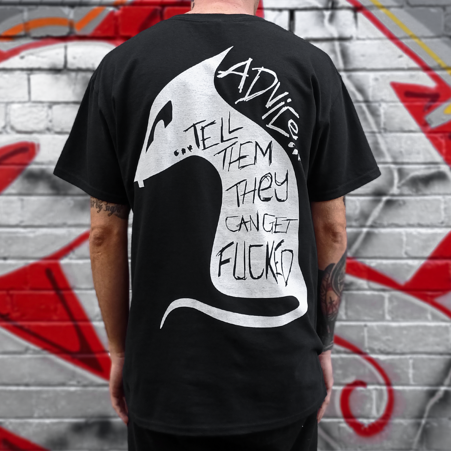 MUDRAT - Advice T-Shirt (Black)