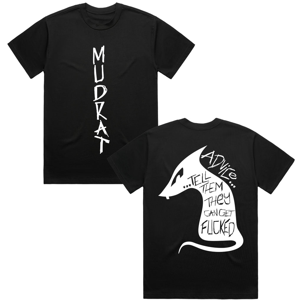 MUDRAT - Advice T-Shirt (Black)