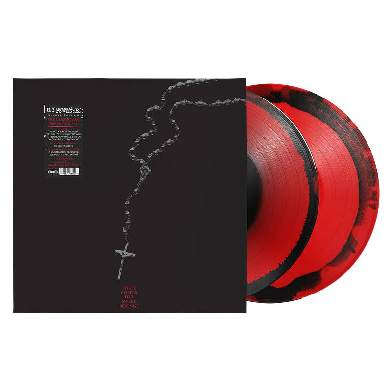 My Chemical Romance - Three Cheers for Sweet Revenge (Deluxe Edition) 2LP (Red and Black Vinyl)