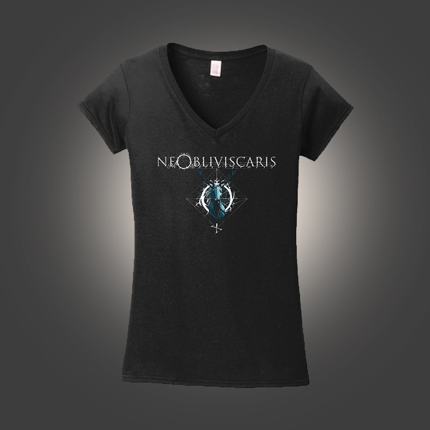 Ne Obliviscaris - Exul Womens V-Neck T-Shirt (Black)