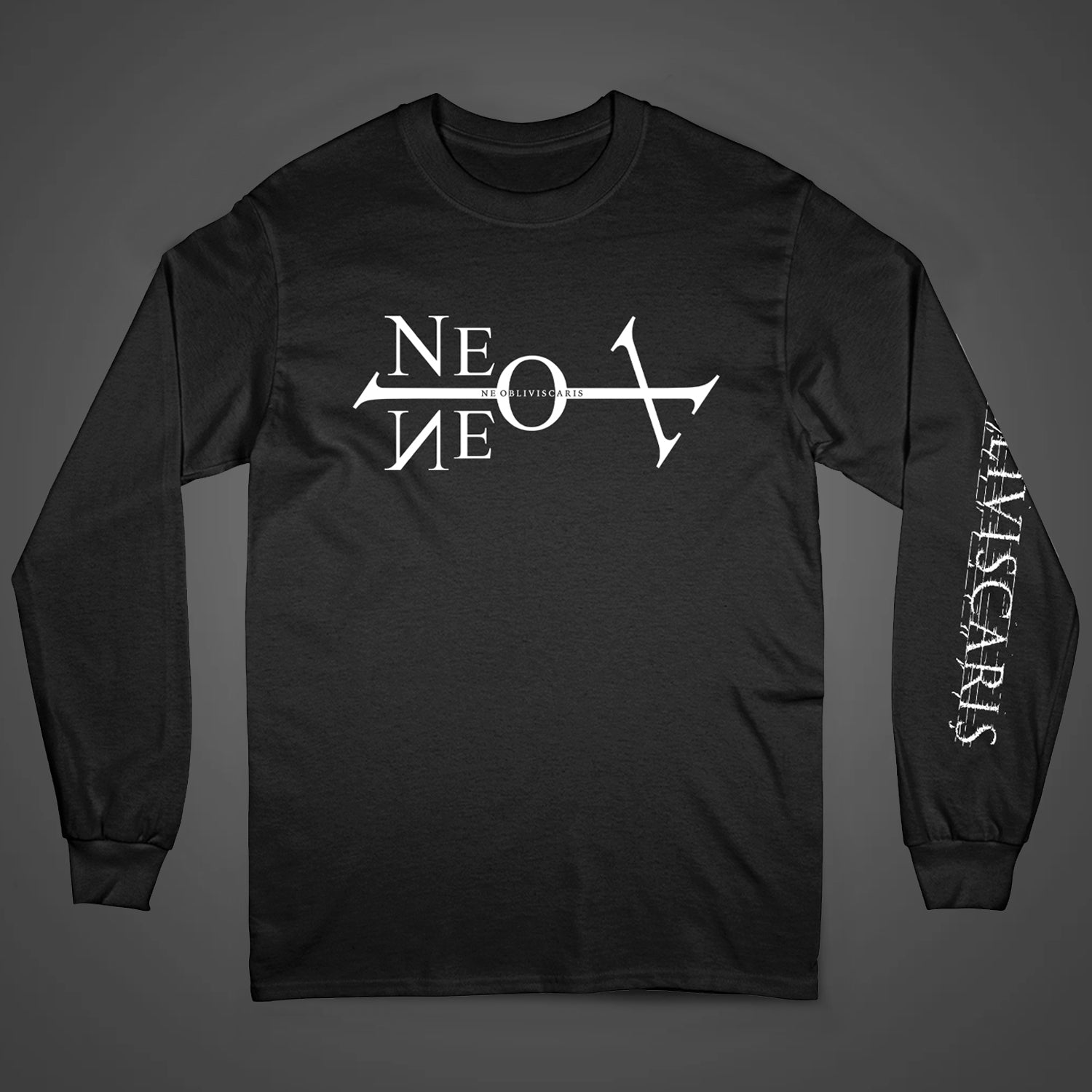 Ne Obliviscaris - Logo Longsleeves (Black)
