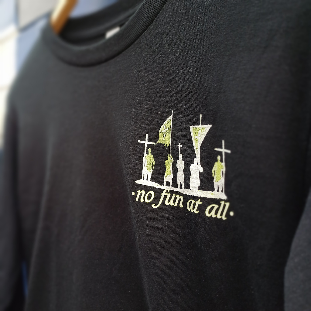 No Fun At All - Nun Longsleeve (Black)