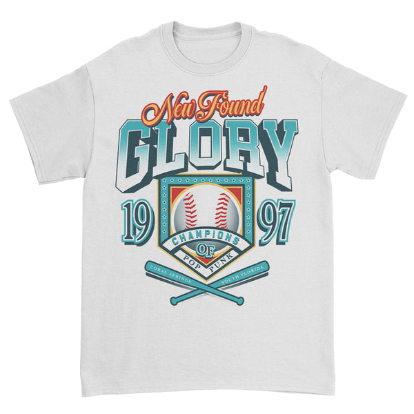 New Found Glory - Champions of Pop-Punk T-Shirt (White)