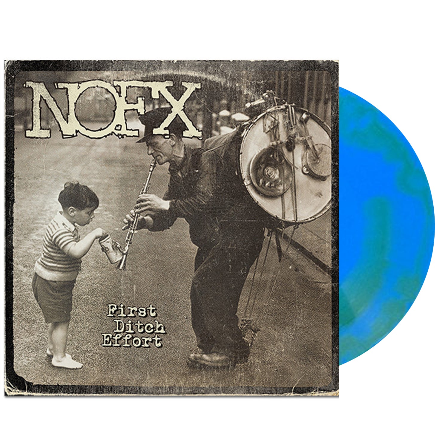 NOFX - First Ditch Effort LP (Blue/Green Vinyl)