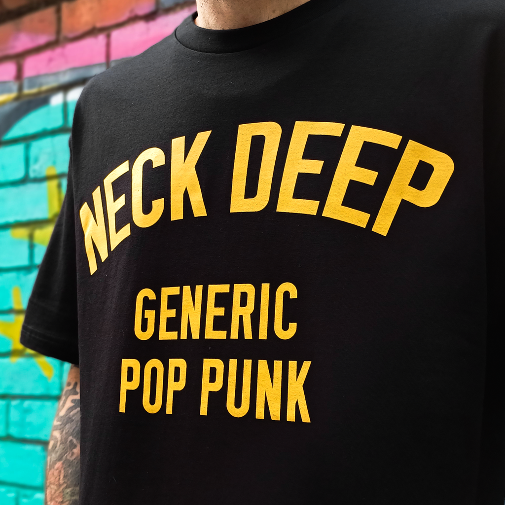 Neck Deep - Generic Pop Punk Tee (Black)