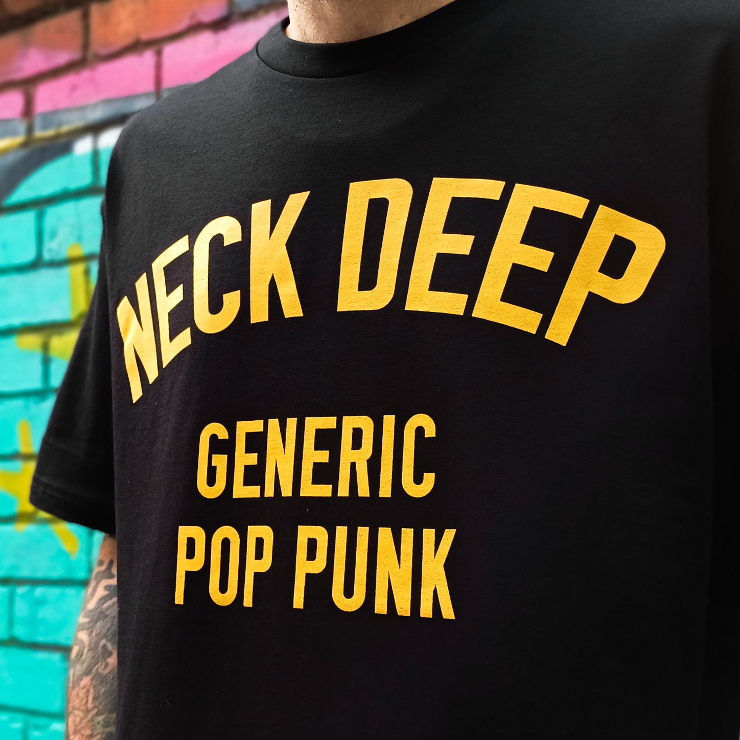 Neck Deep - Generic Pop Punk Tee (Black)