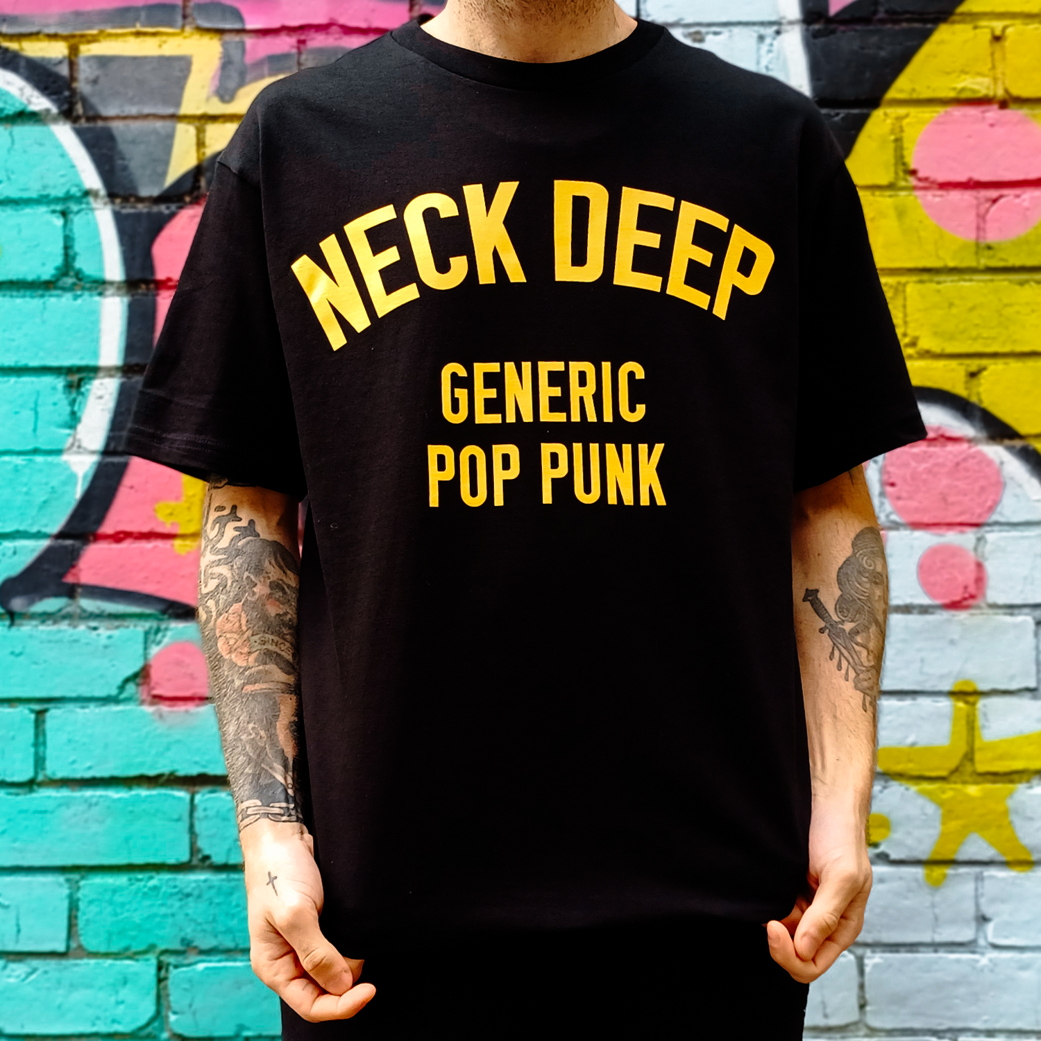 Neck Deep - Generic Pop Punk Tee (Black)