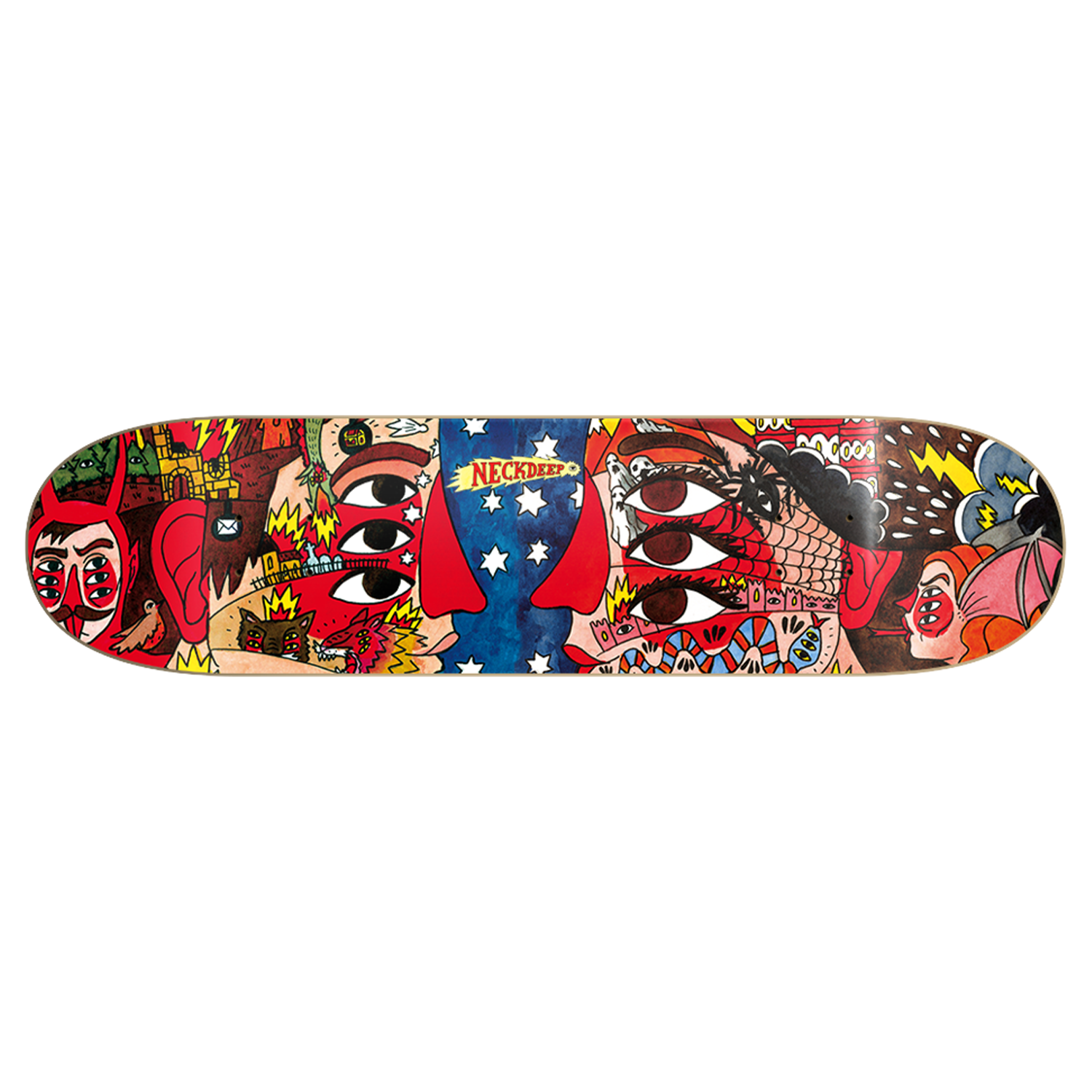 Neck Deep - Life’s Not Out To Get You Anniversary AUS exclusive Skate Deck