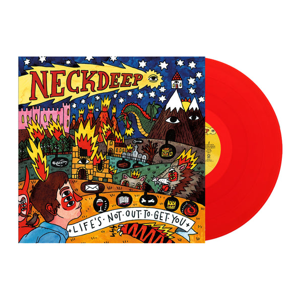 Neck Deep - Life’s Not Out To Get You LP (Red Vinyl)