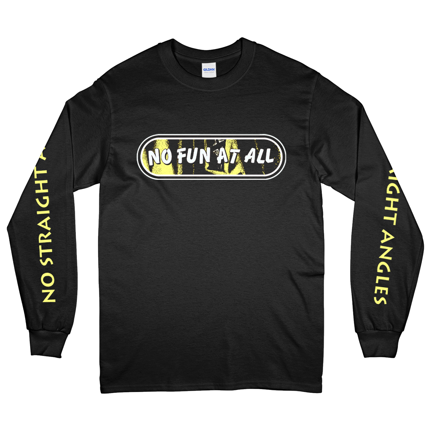 No Fun At All - No Straight Angles Longsleeve (Black)